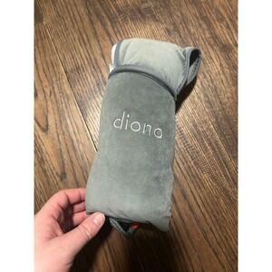 Diono Seatbelt Pad Pillow Gray Plush Infant Toddler Travel Comfort car seat